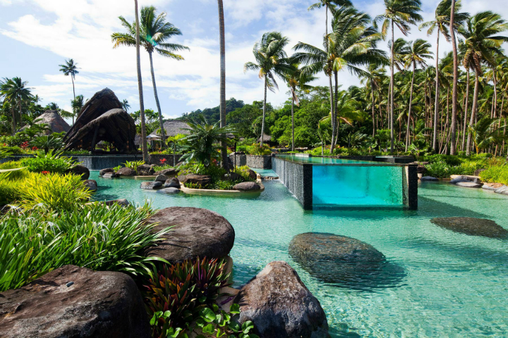 Laucala swimming pool