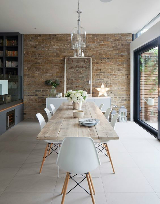 Relaxed Look Dining Room