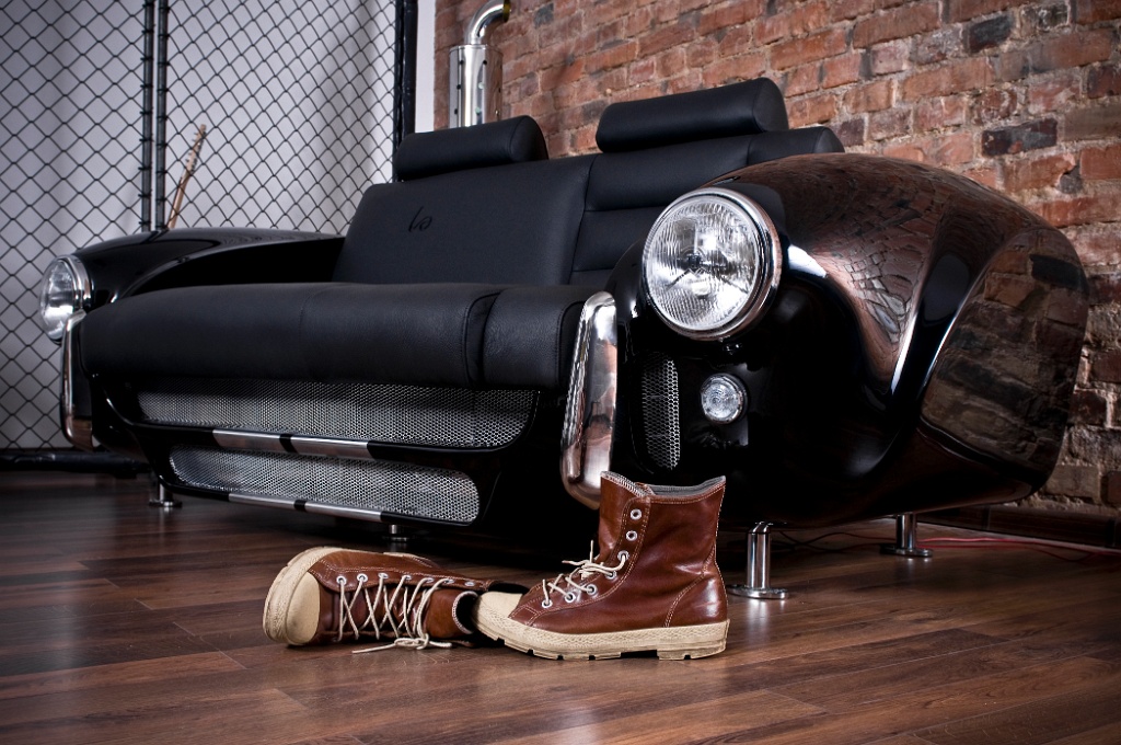 sofa by Real Car Parts